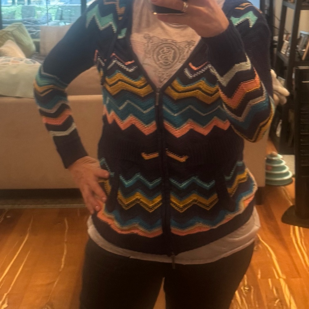 Missoni for Target Multicolor Chevron Cardigan from the famous 2011 campaign. - Picture 7 of 7